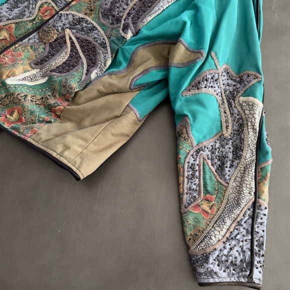 Vintage La Colección Judith Roberts Ornate Bolero Jacket Mexico Rare Art to Wear - Picture 10 of 16